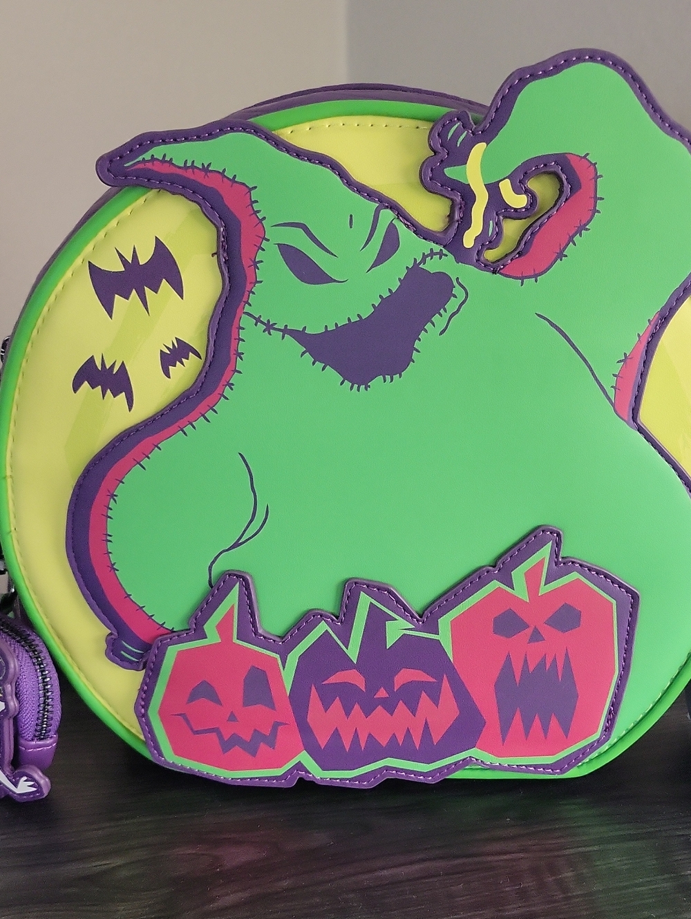 Loungefly - Disney Oogie Boogie Bash 2025 Round Crossbody Bag